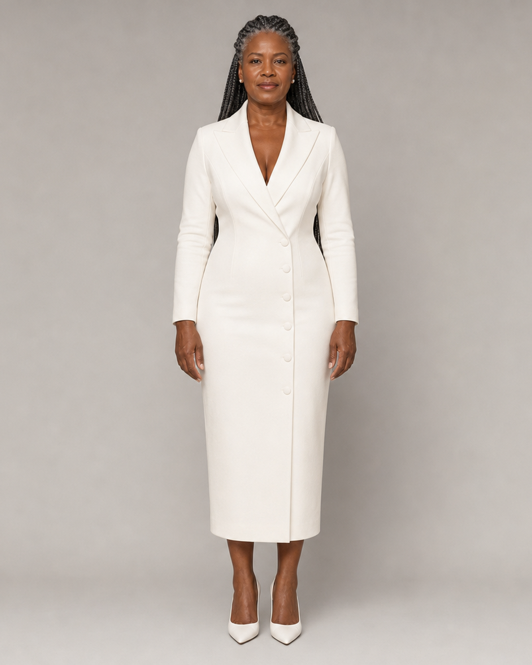 Madelyn | Tailored Midi Dress