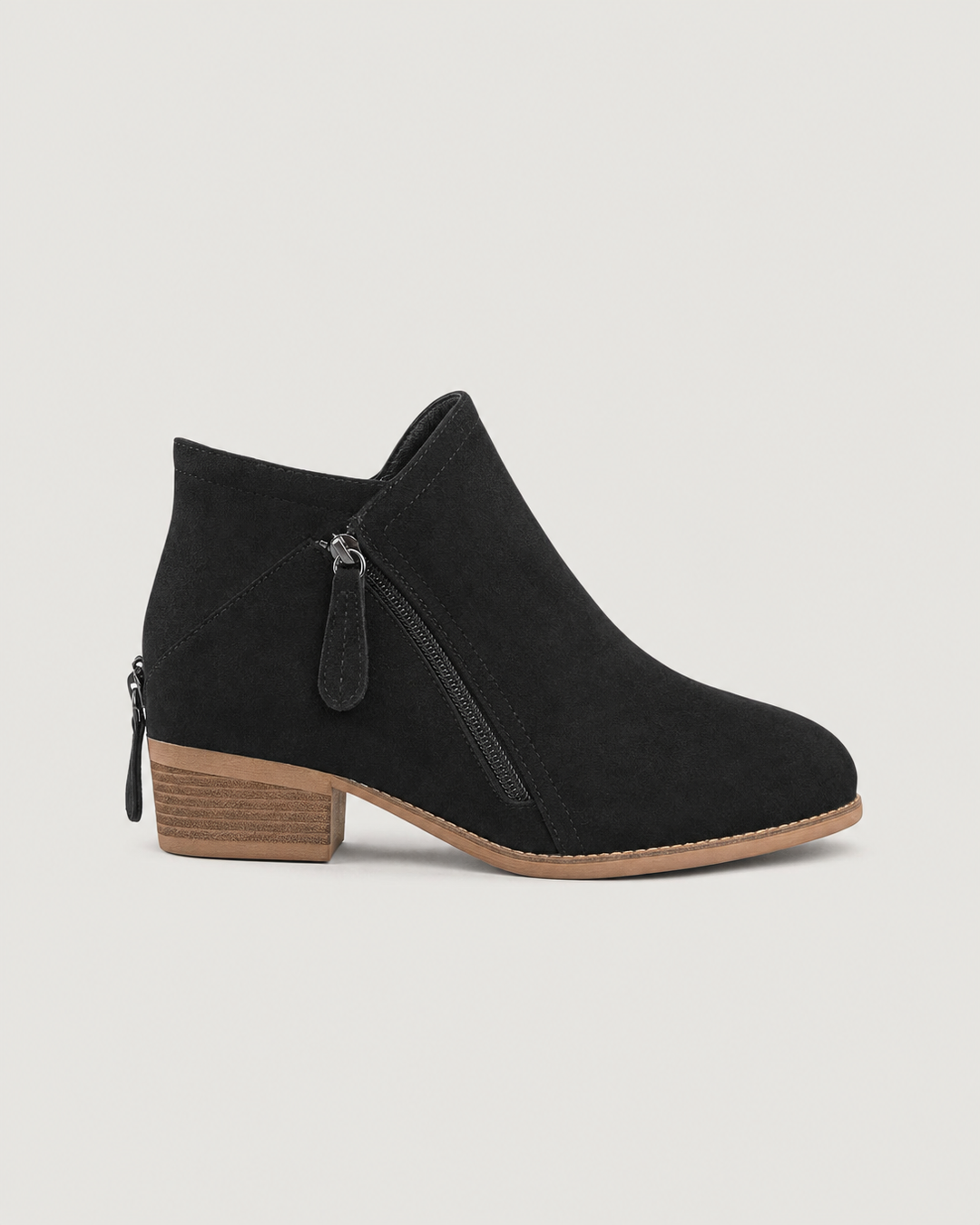 Audra | Waterproof Suede Low Ankle Boots