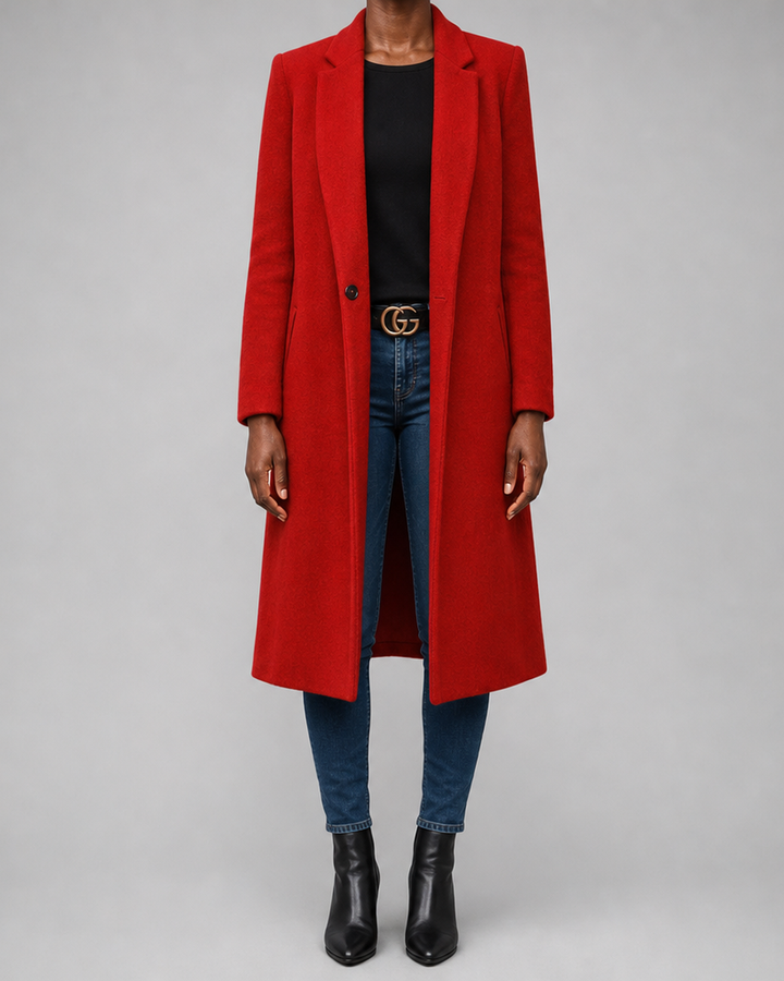 Autumn | Trench Coat Women Cozy Wool Blend for Stylish Layering