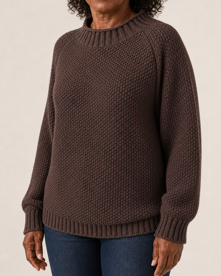 Ann | Relaxed Textured Knit Sweater