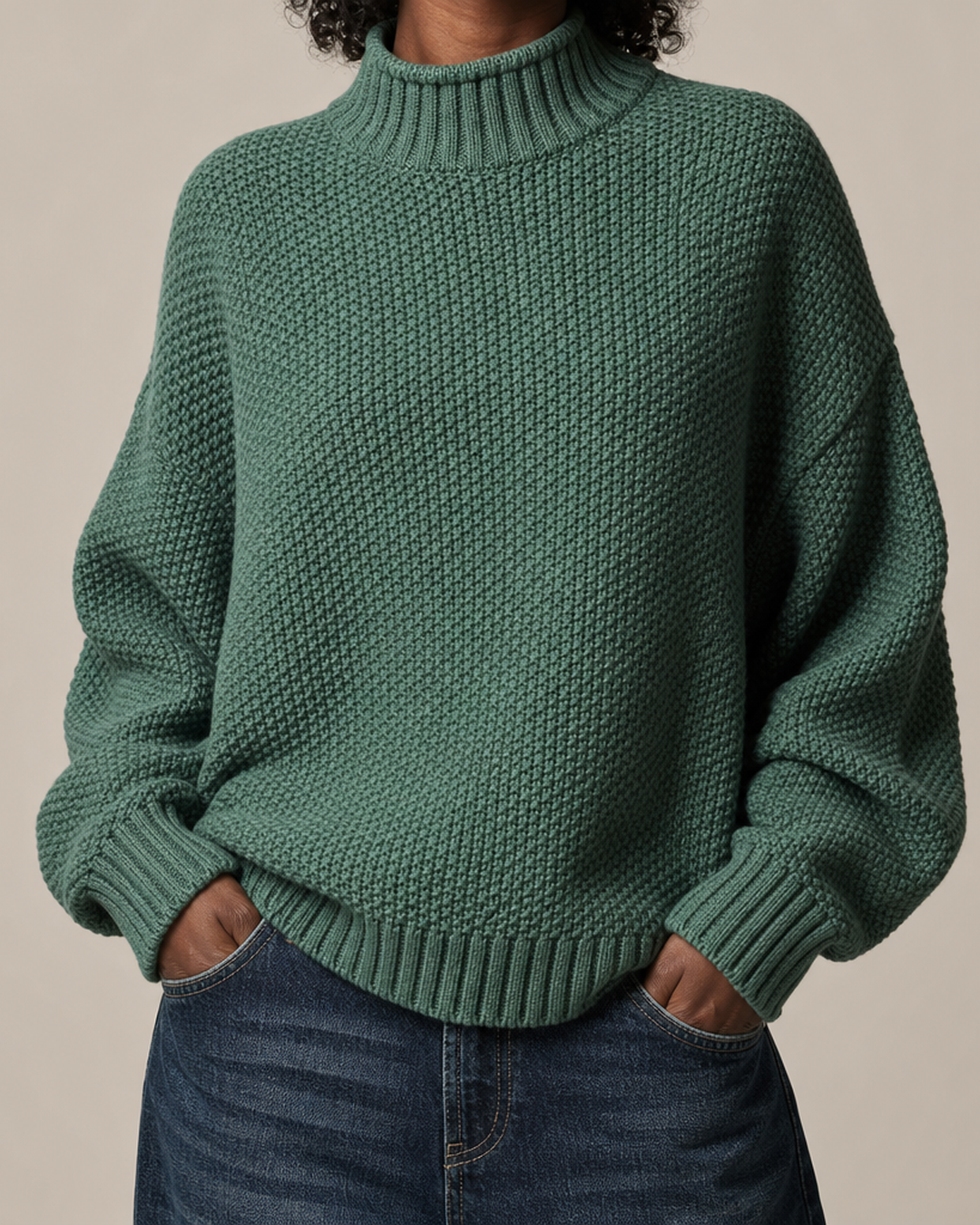 Barbara | Relaxed Textured Knit Sweater