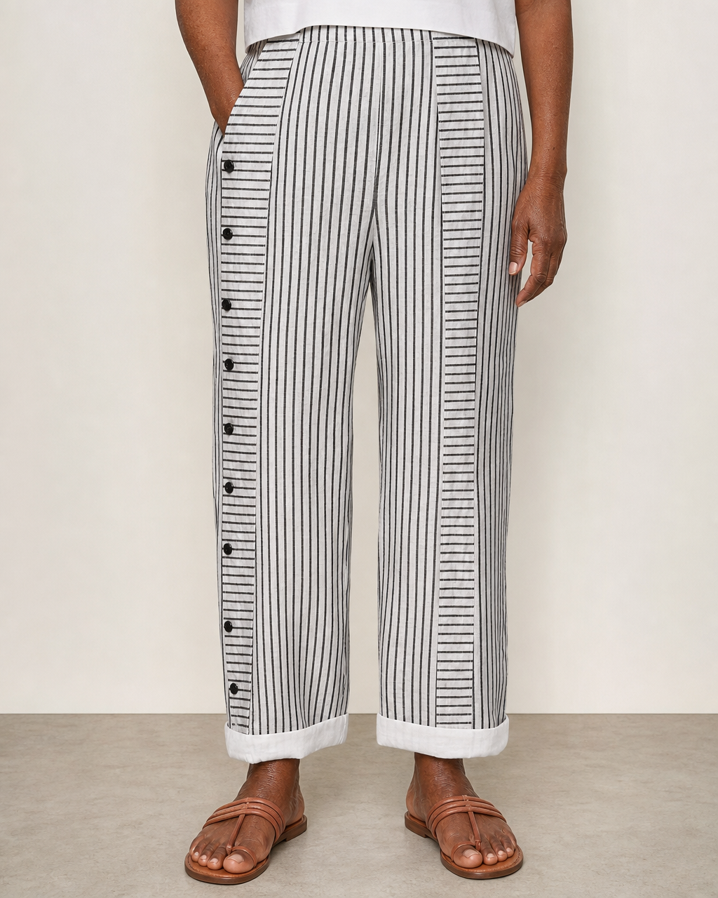 Barbara | Elegant Comfortable Weekend Pants — Black
