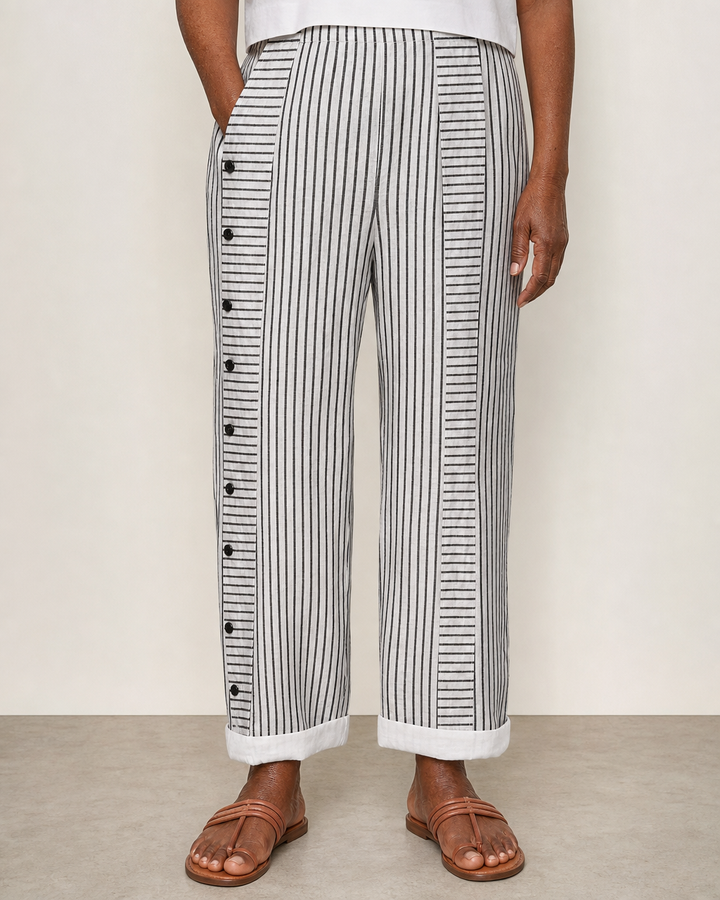 Barbara | Elegant Comfortable Weekend Pants — Black
