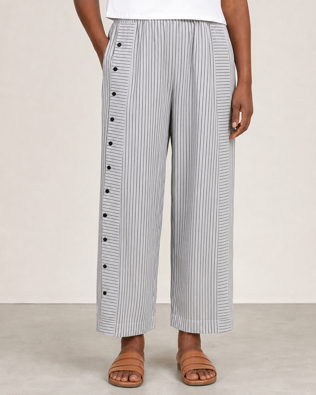 Barbara | Elegant Comfortable Weekend Pants — Gray