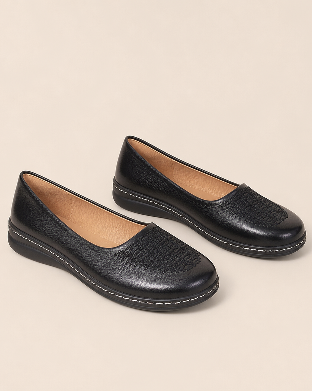 Ginger | Patterned Comfort Slip-Ons