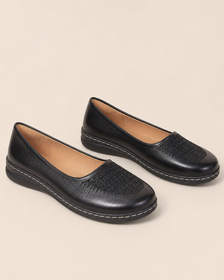 Ginger | Patterned Comfort Slip-Ons