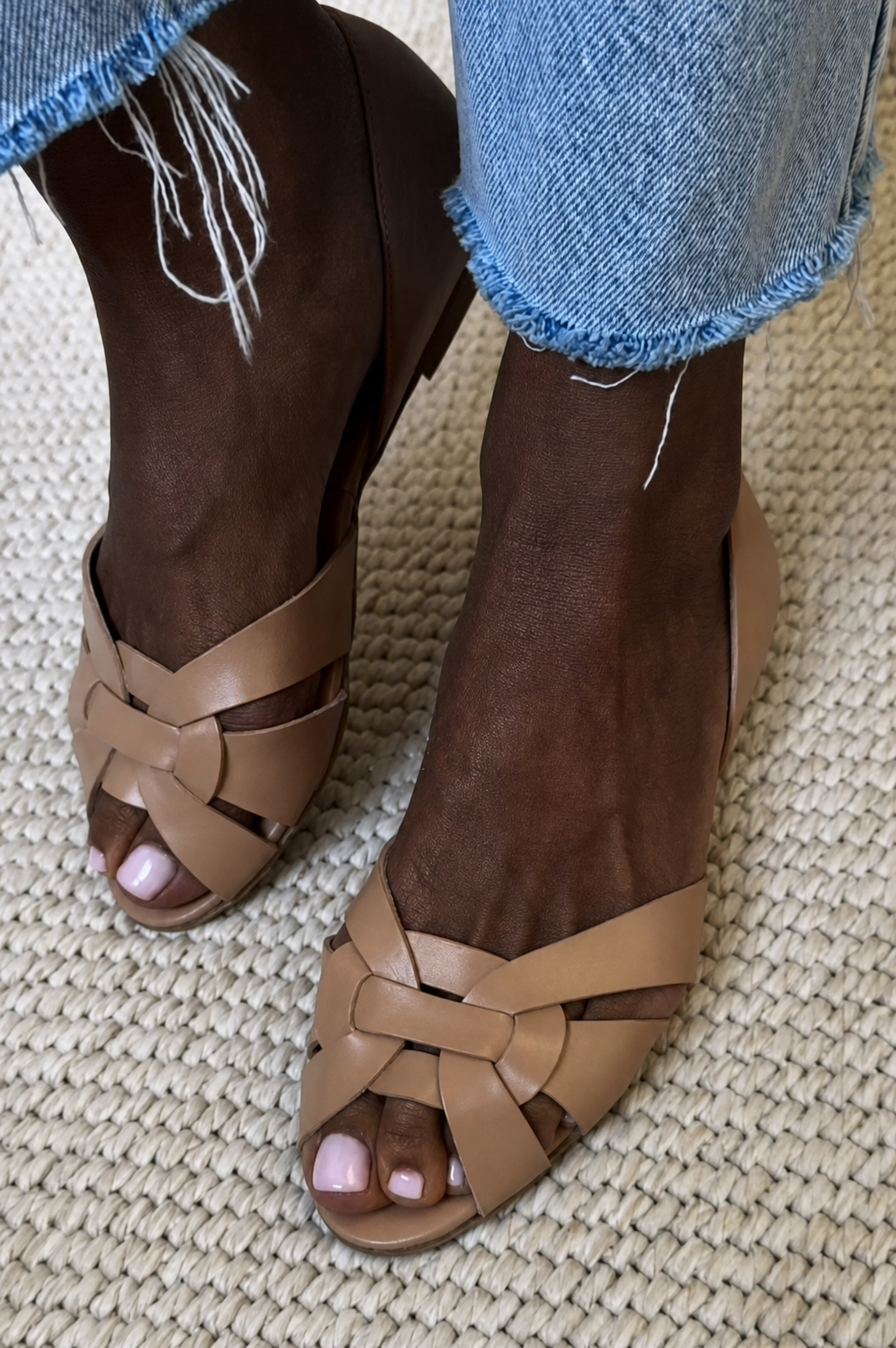 Camille | Classic Woven Sandals
