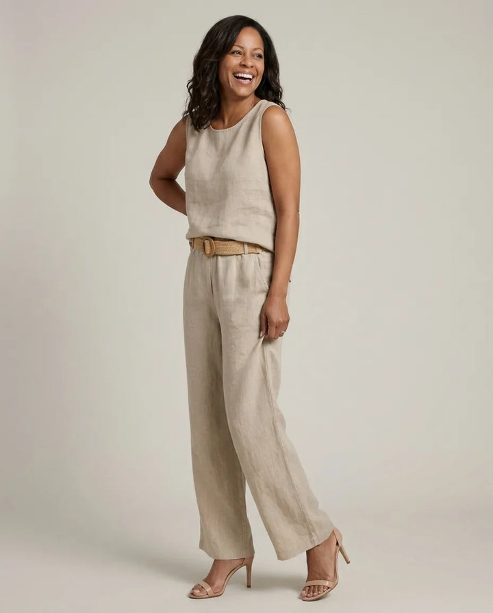 Paloma | Boho Belted Two-Piece Set