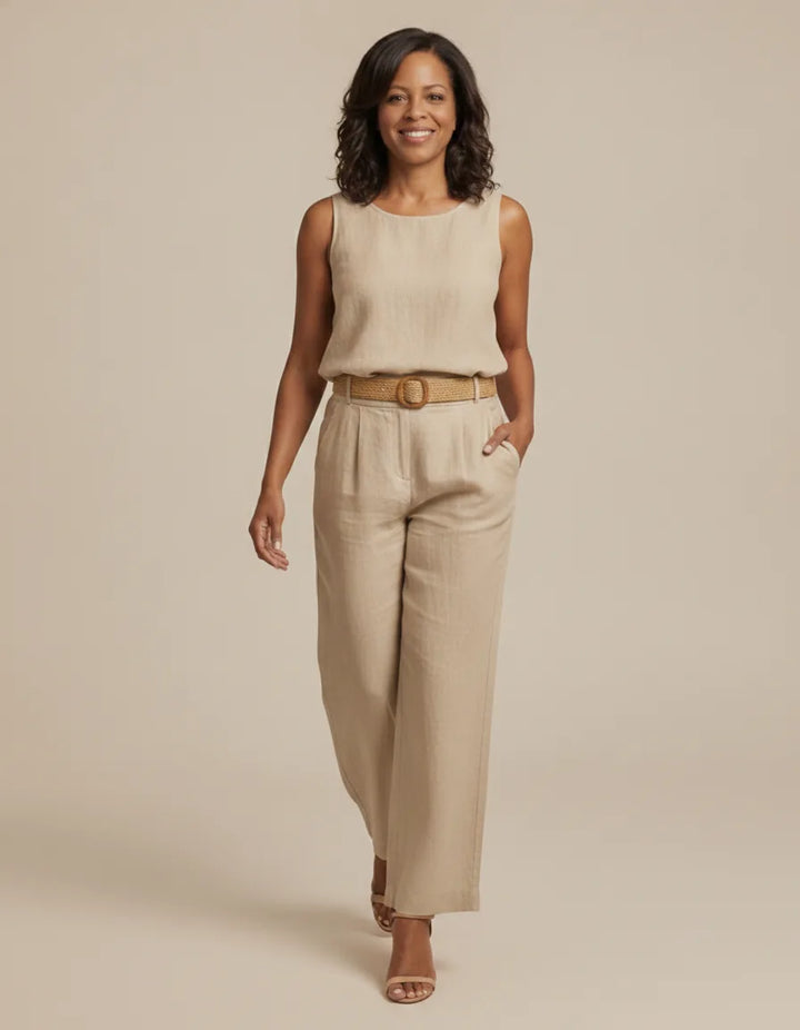 Paloma | Boho Belted Two-Piece Set