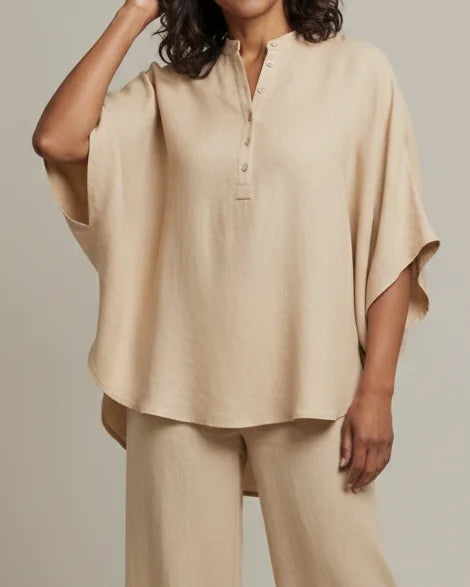 Mariel | Batwing Cotton Two-Piece Set