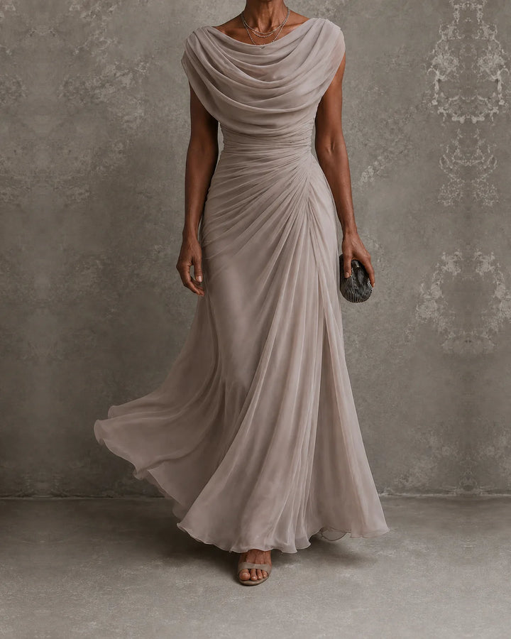 Jenna | Draped Maxi Dress