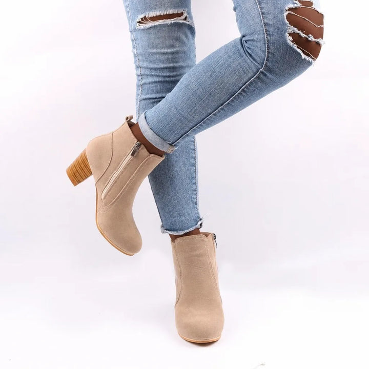 Seynabou | Leather Ankle Boots