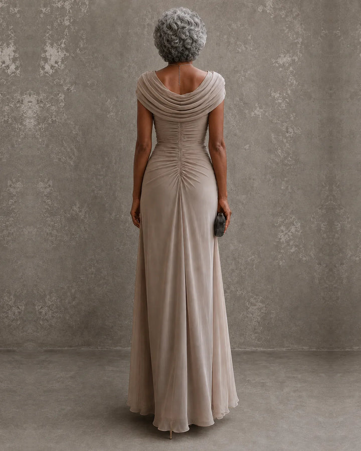 Jenna | Draped Maxi Dress