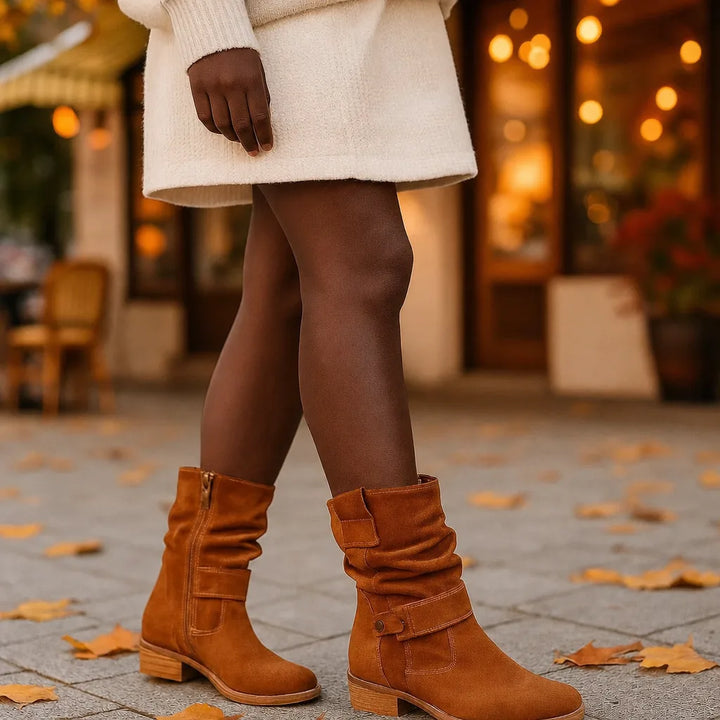 Kine | Suede Comfort Boots