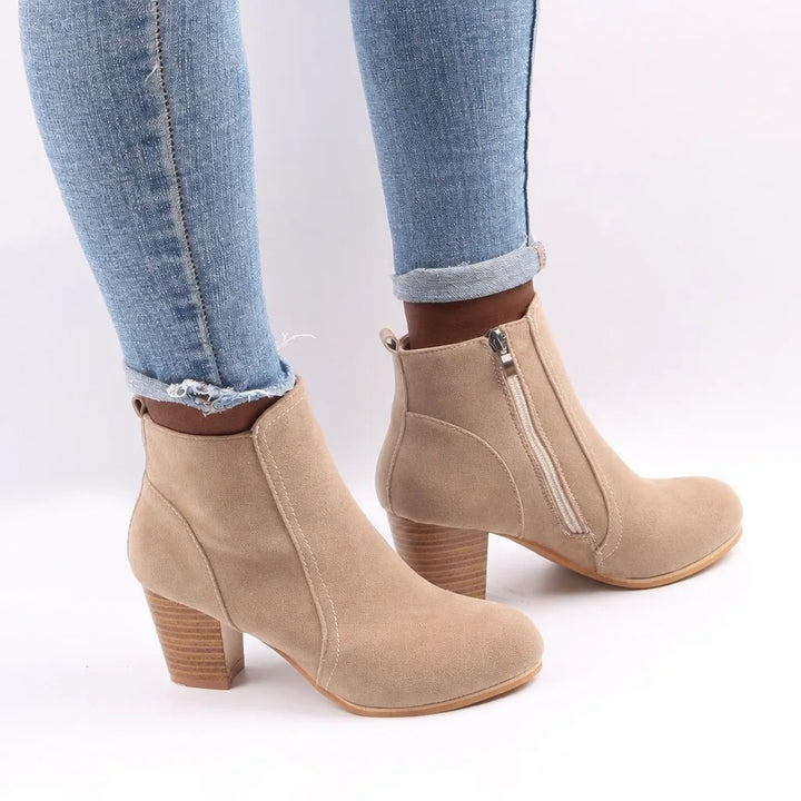 Seynabou | Leather Ankle Boots