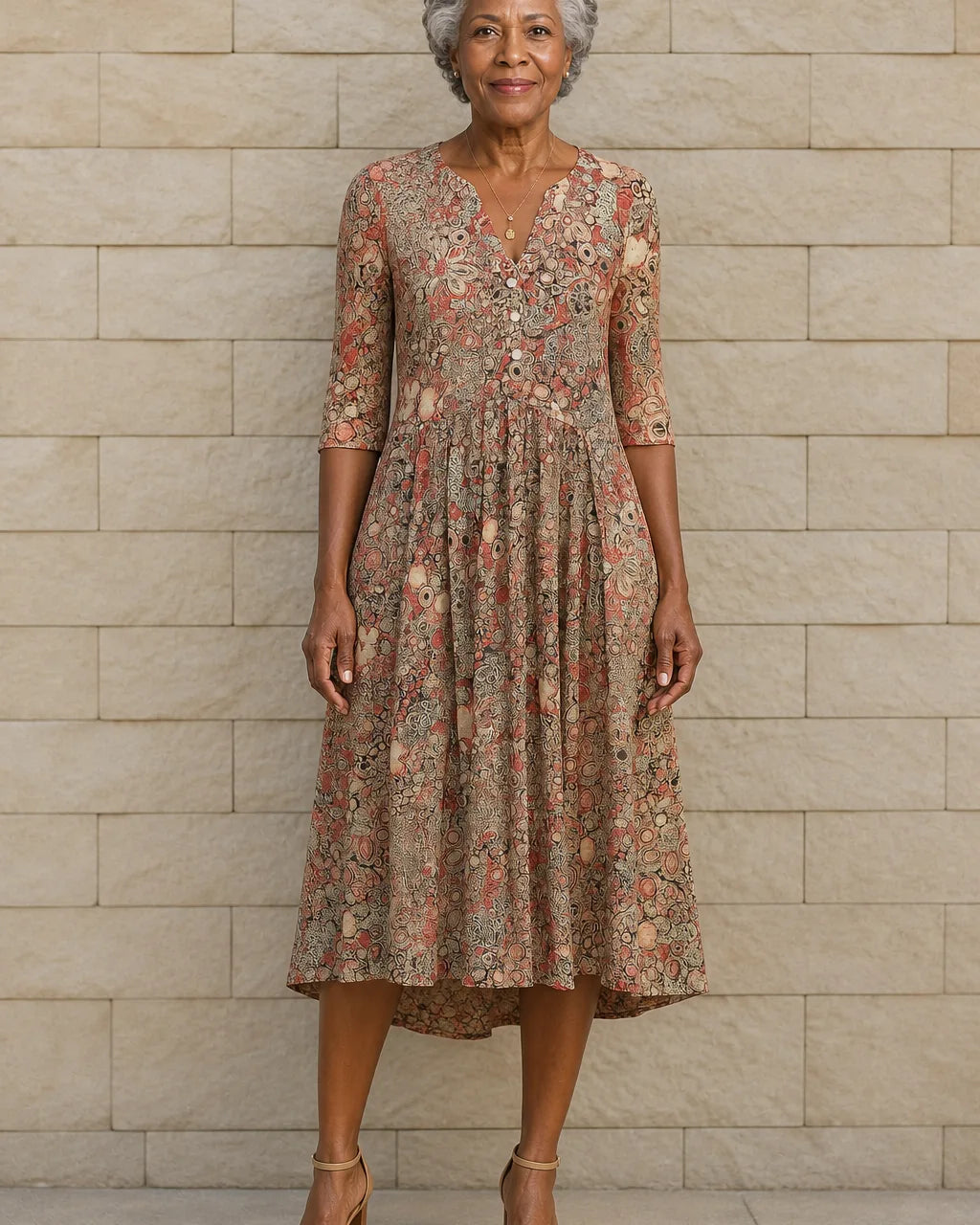Thema | V-Neck Dress