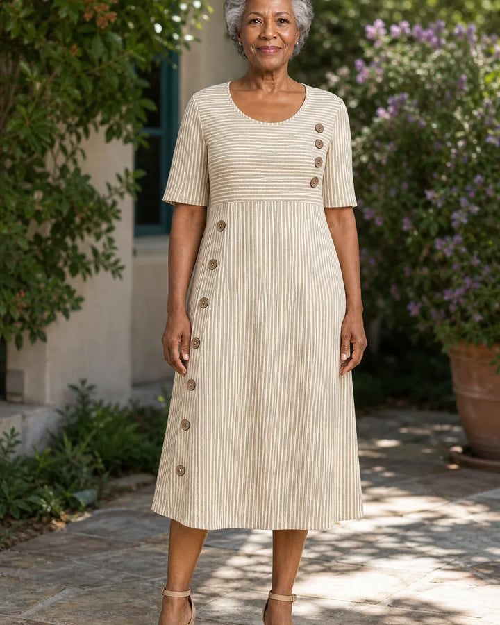 Nia | Striped Summer Dress