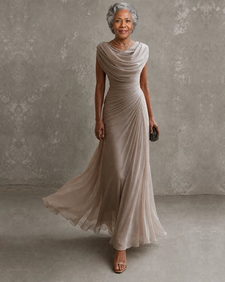 Jenna | Draped Maxi Dress