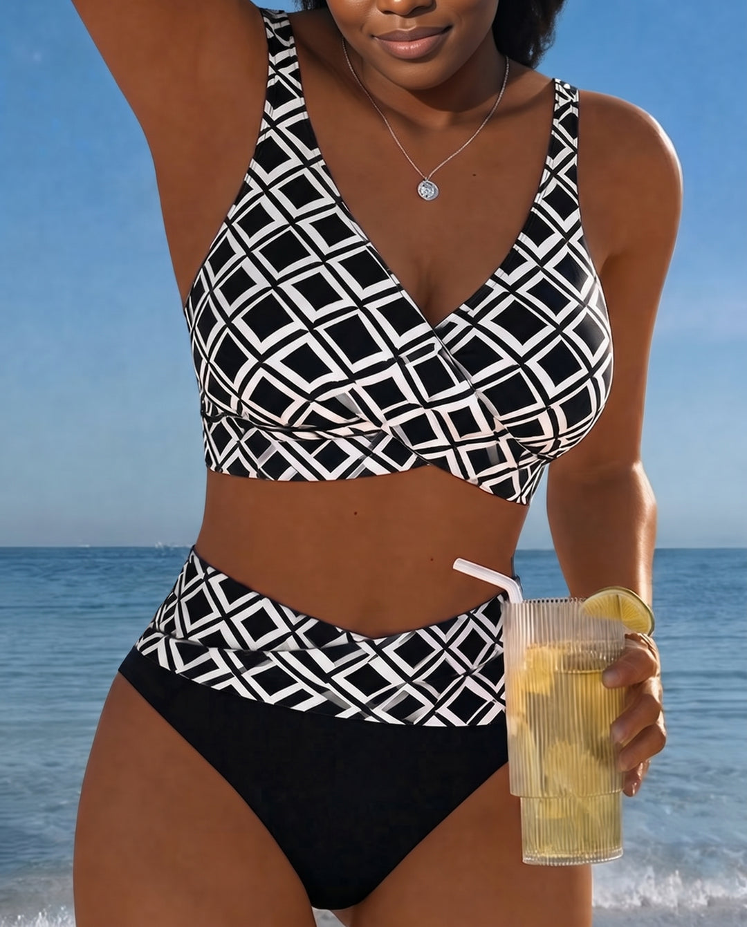 Naomi | Diamond Pattern Bikini