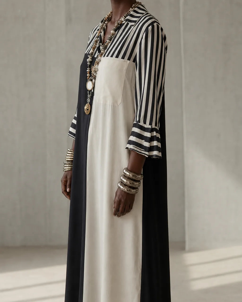 Seraphine | Vintage Embroidered Maxi Dress