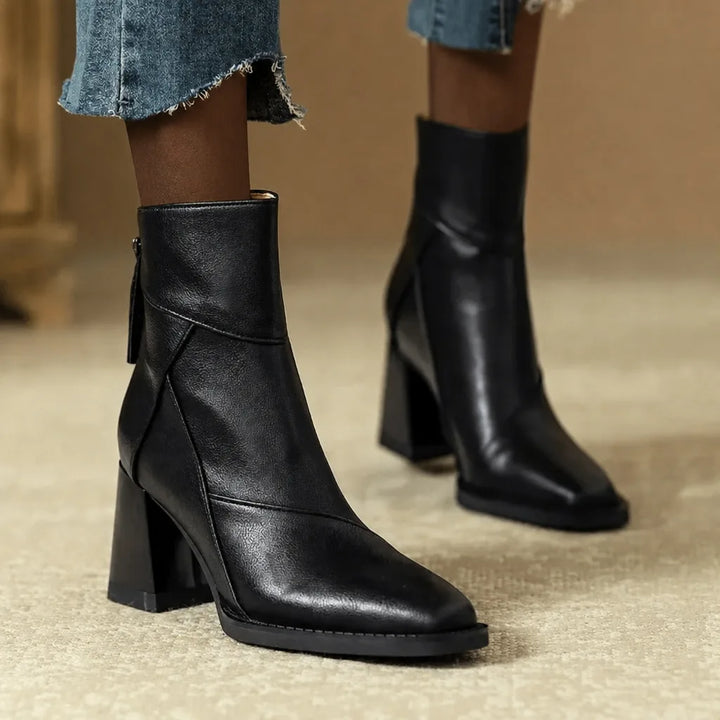 Bineta | Leather Ankle Boots