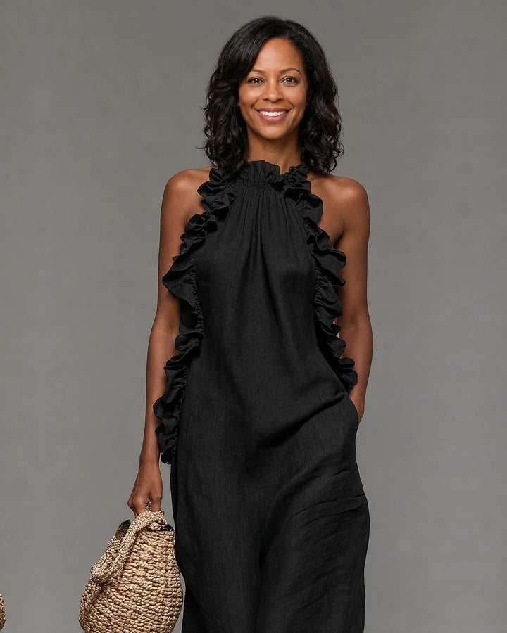 Gwyneth | Ruffled Maxi Dress