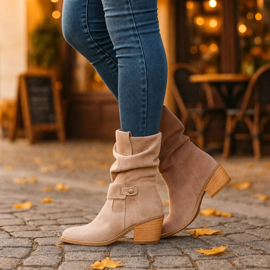Kine | Suede Comfort Boots