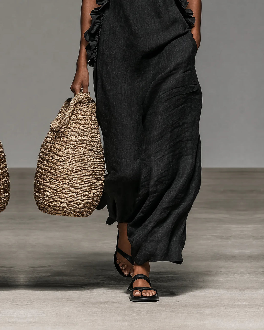 Gwyneth | Ruffled Maxi Dress