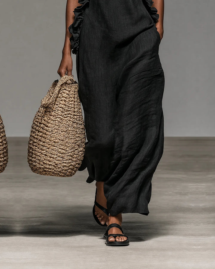 Gwyneth | Ruffled Maxi Dress