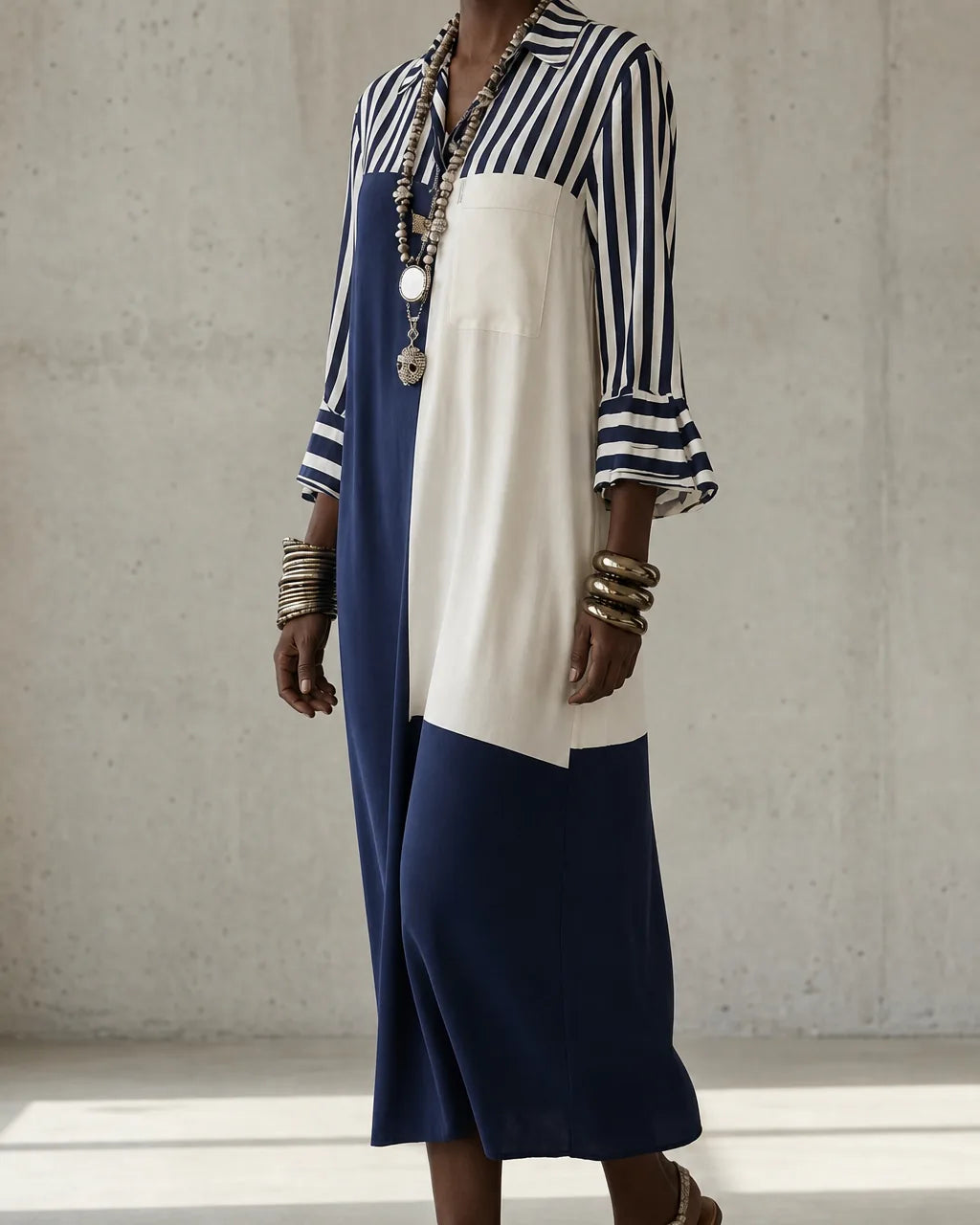 Seraphine | Vintage Embroidered Maxi Dress