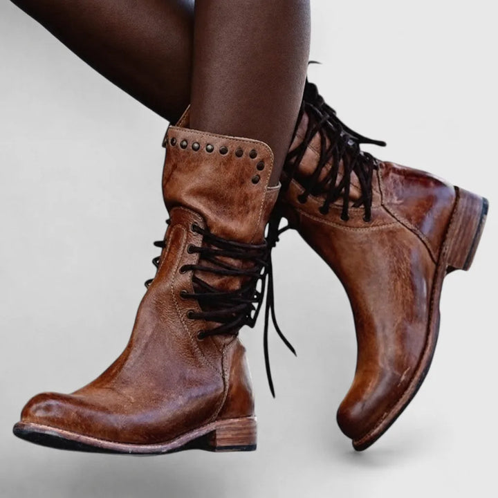 Yacine | Leather Comfort Boots