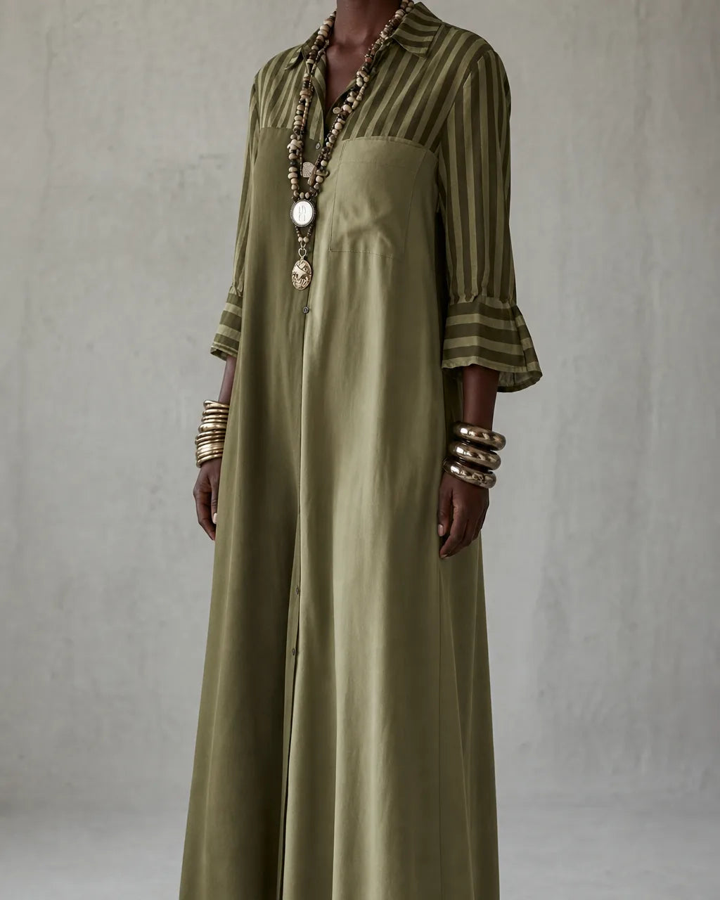 Seraphine | Vintage Embroidered Maxi Dress