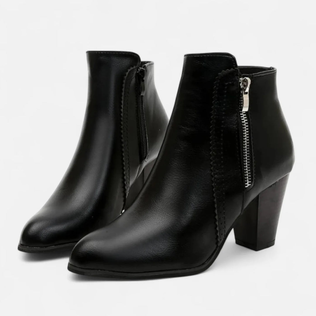Oulimata | Leather Ankle Boots