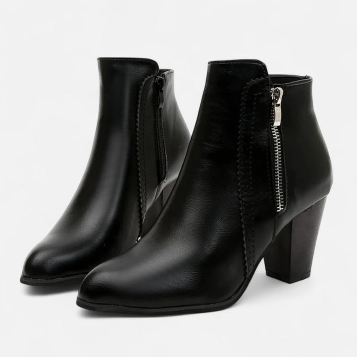Oulimata | Leather Ankle Boots