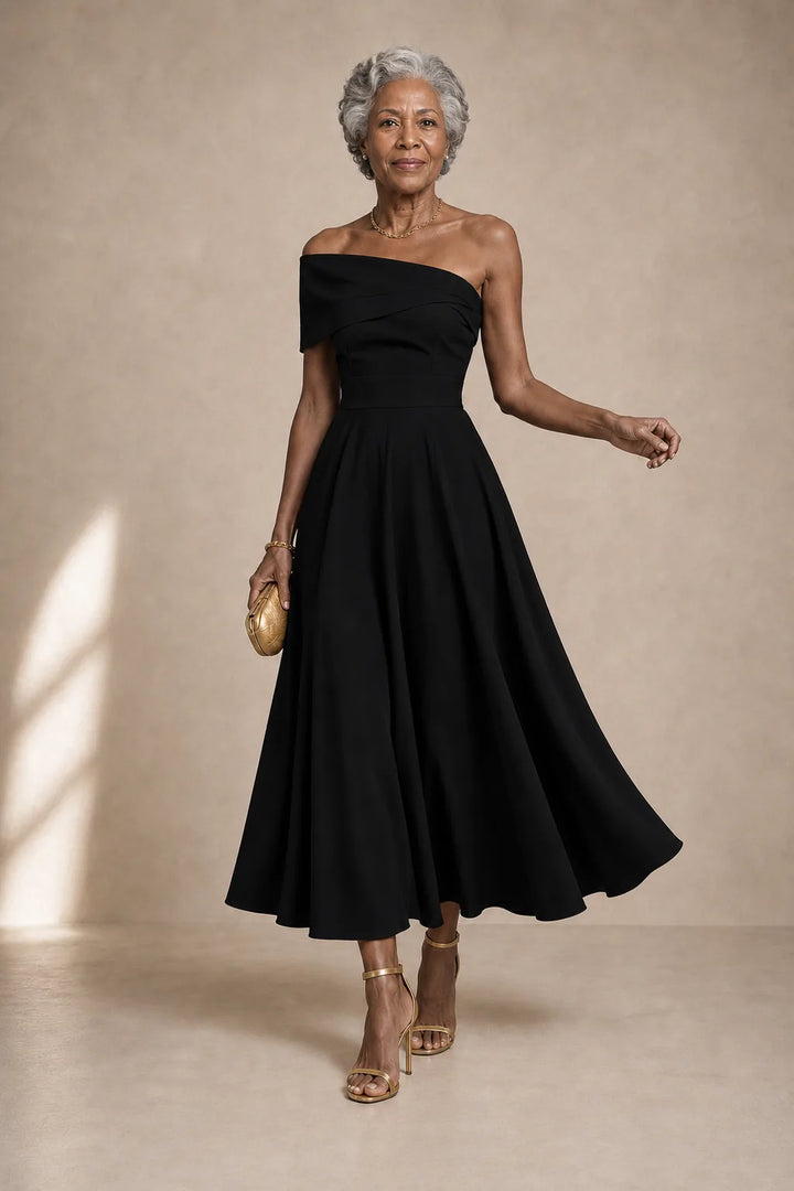 Oyinda | Graceful Sweeping Maxi Dress