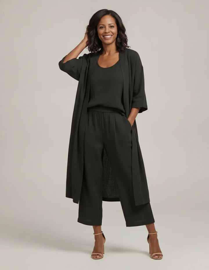 Audrey | Three-Piece Kimono Lounge Set