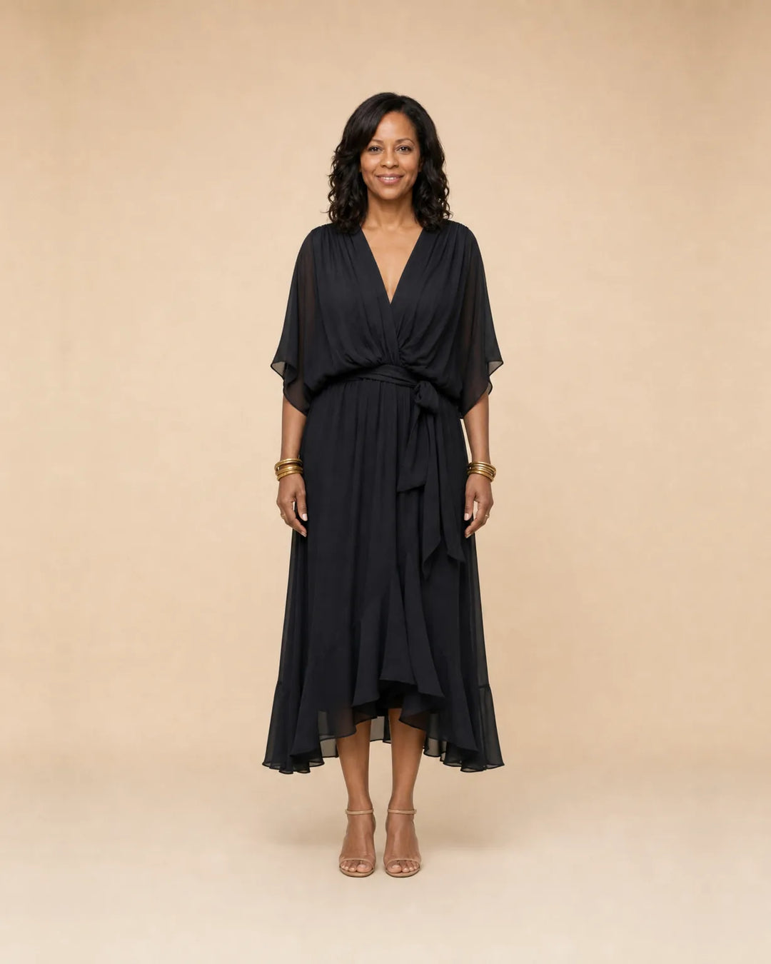 Monica | V-neck dress