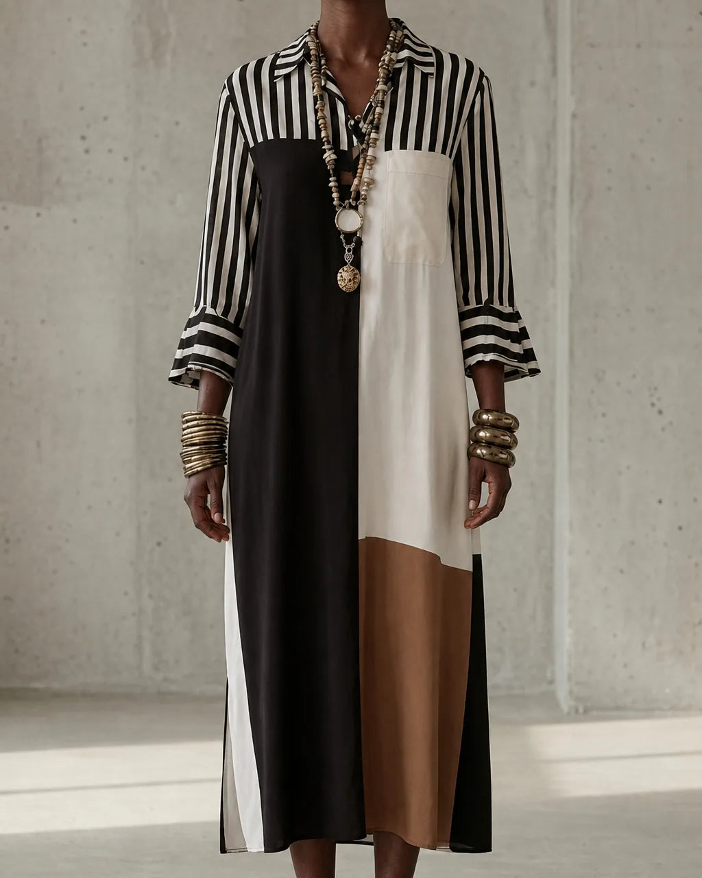 Seraphine | Vintage Embroidered Maxi Dress