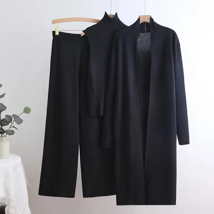 Kamora | Three-Piece Knit Set
