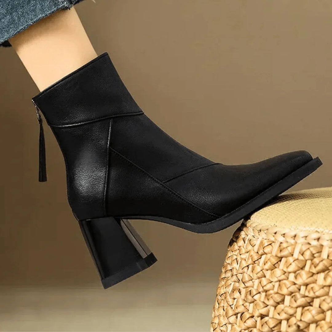 Bineta | Leather Ankle Boots