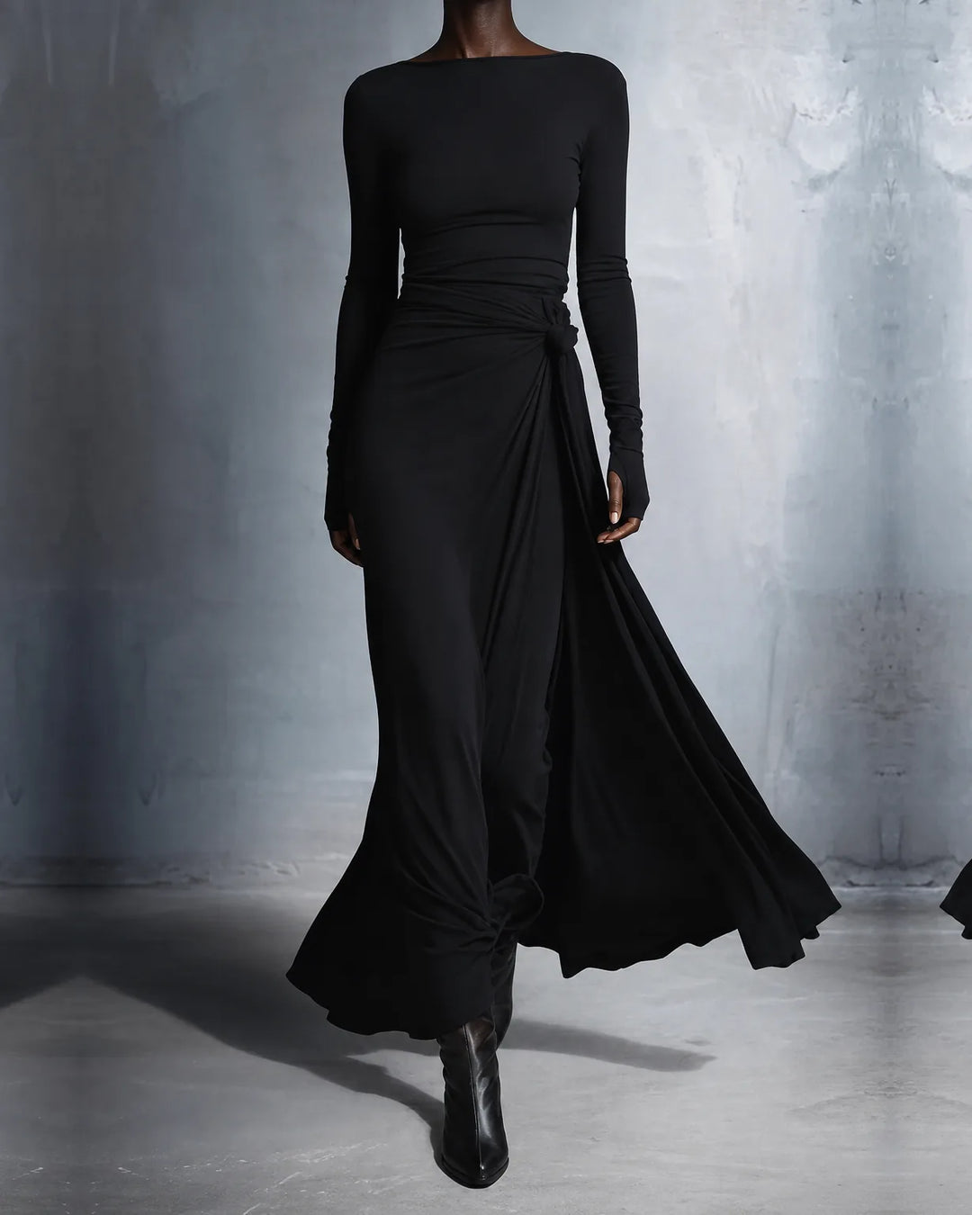 Naiara ❘ Maxi dress with side knot