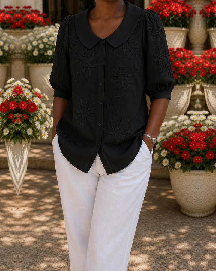 Deja | Elegant Floral Blouse