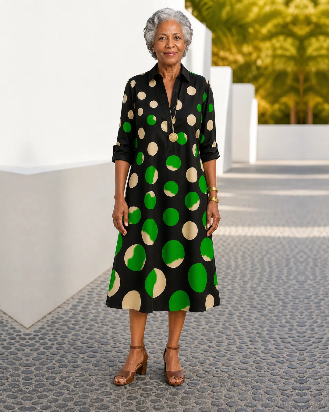 Themba | Modern Midi Dress