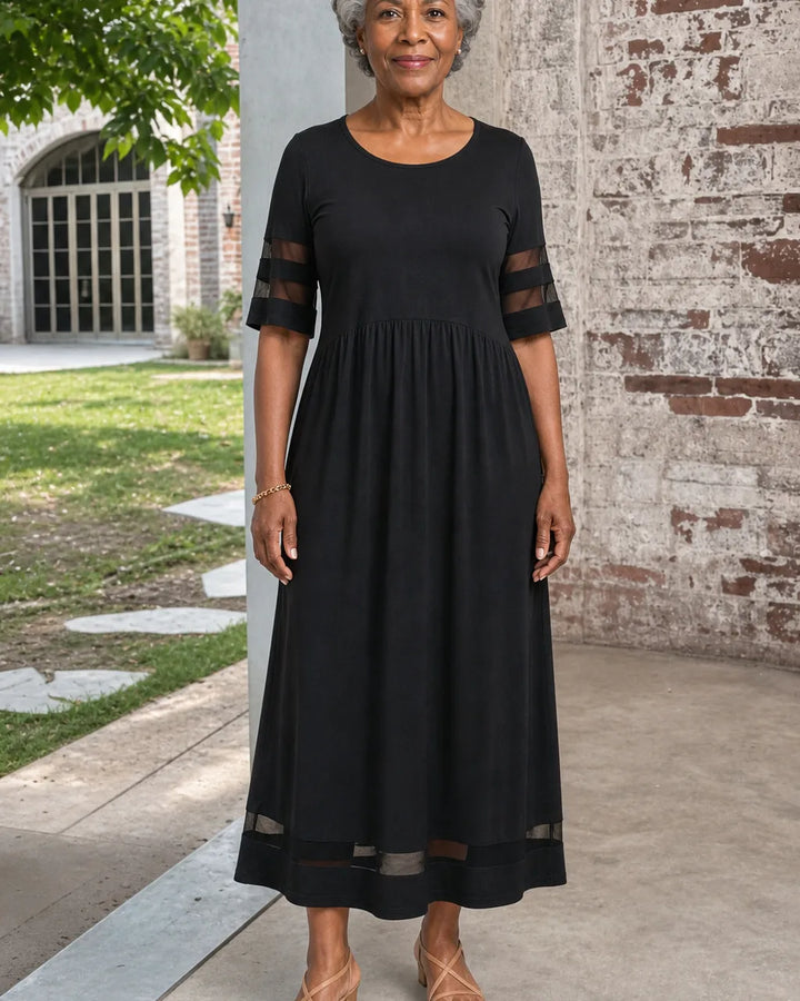 Maya | – Flattering Tummy-Smoothing Midi Dress
