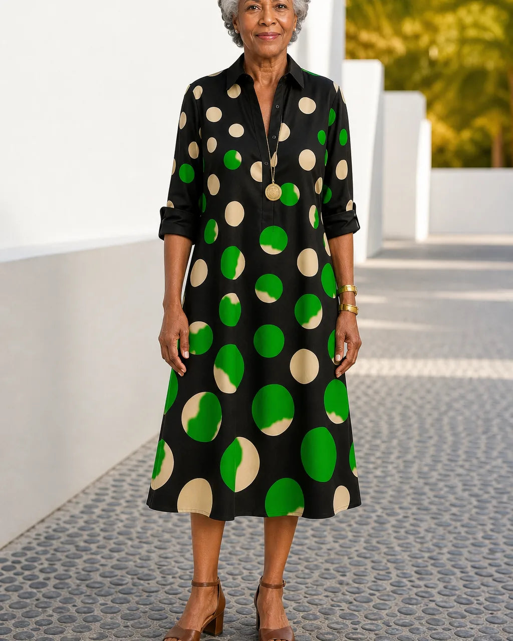Themba | Modern Midi Dress