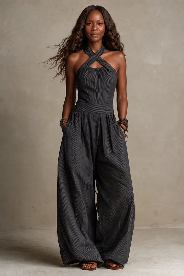 Colette | Fluid Open-Back Jumpsuit