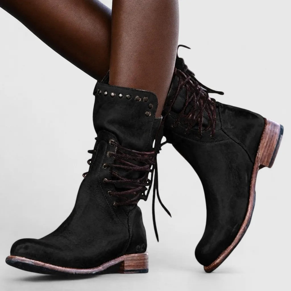 Yacine | Leather Comfort Boots