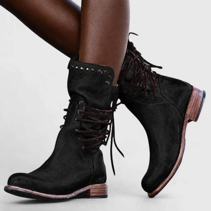 Yacine | Leather Comfort Boots