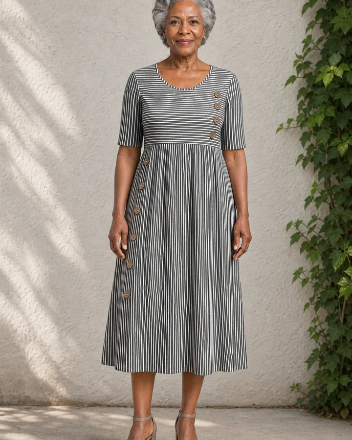 Nia | Striped Summer Dress