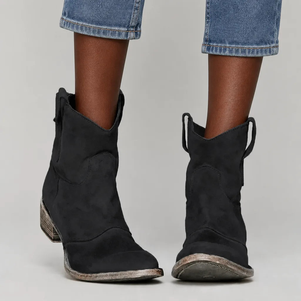 Kali | Suede Ankle Boots